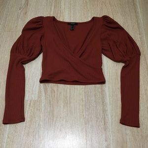 Long Sleeve Crop Top